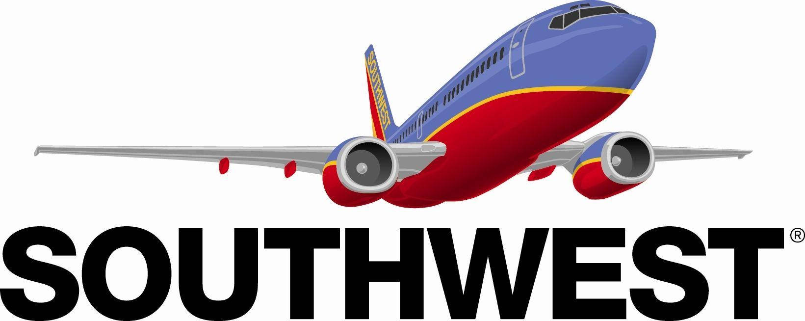 Enkle og strømlinede mønstre fra Southwest Airlines Wallpaper