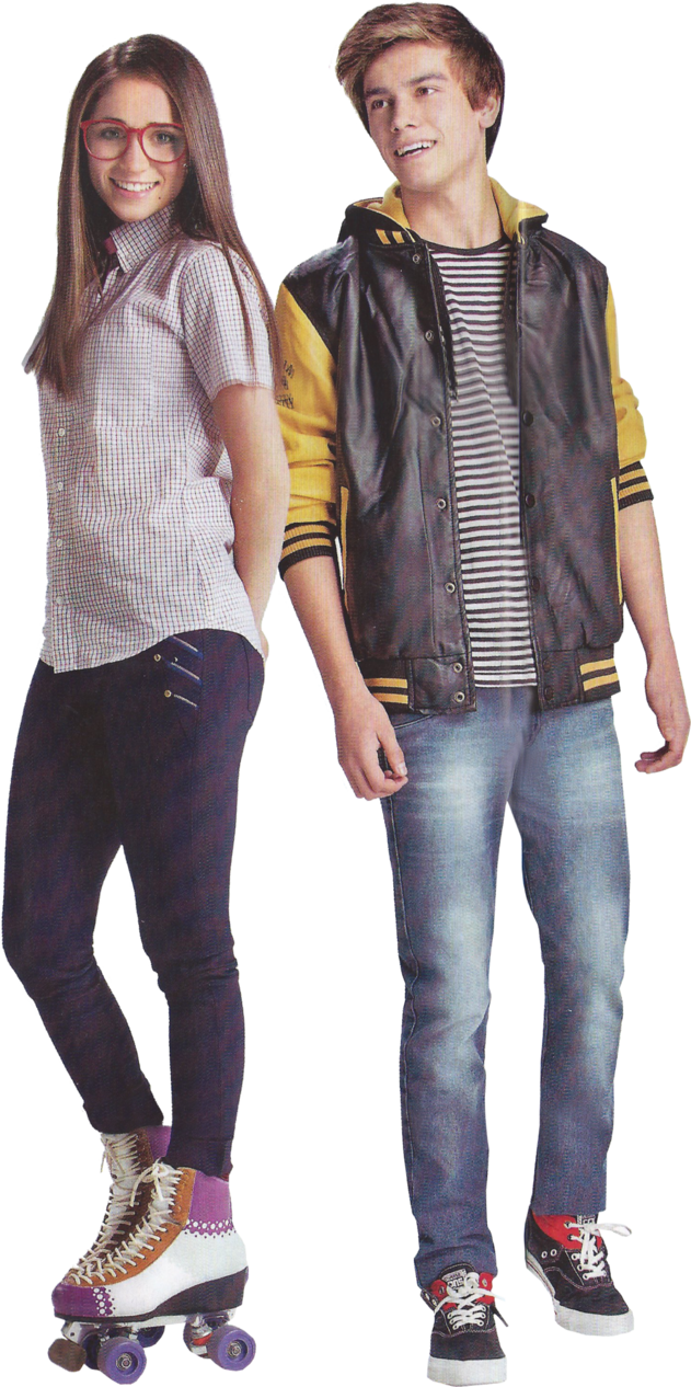 Soy Luna Characters Smiling PNG