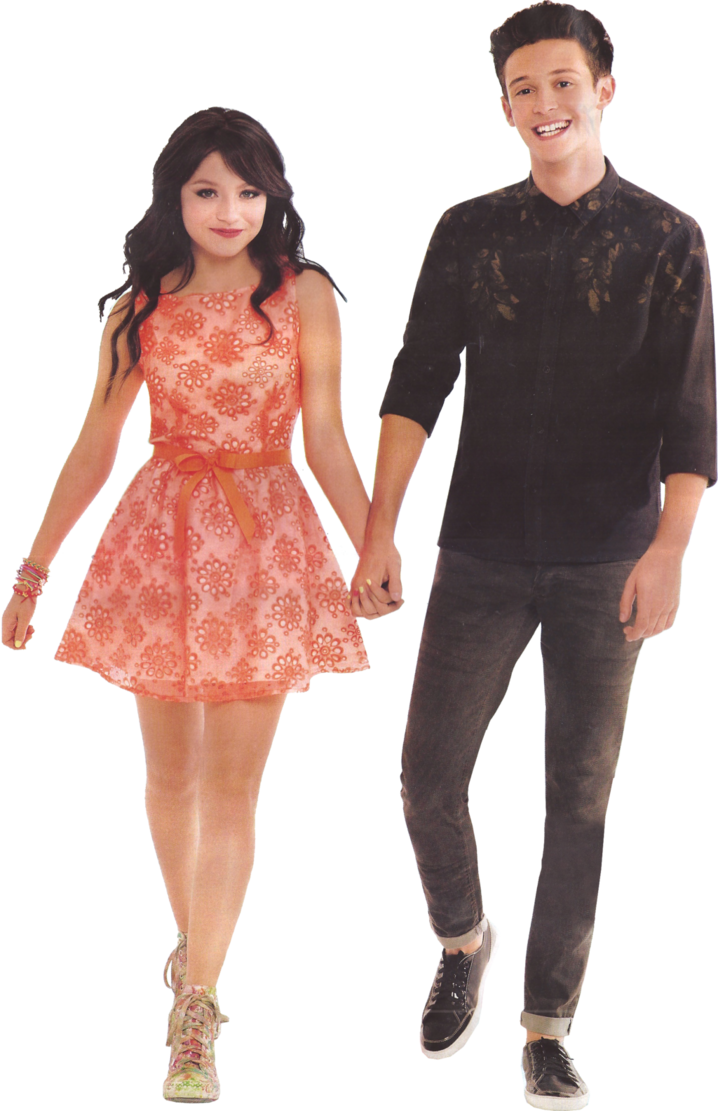 Soy Luna Characters Walking Together PNG