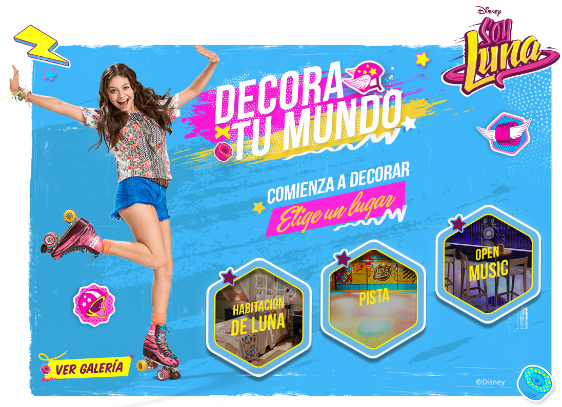 Soy Luna Decorate Your World Promotional Graphic PNG