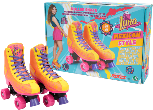 Soy Luna Mexican Style Roller Skates PNG