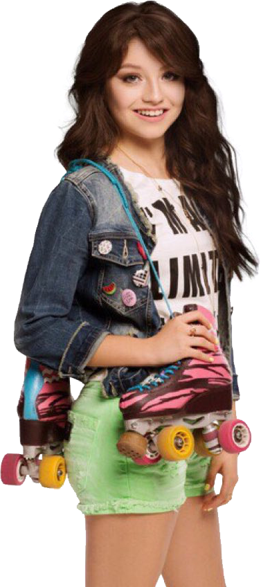 Soy Luna Skater Girl Pose PNG