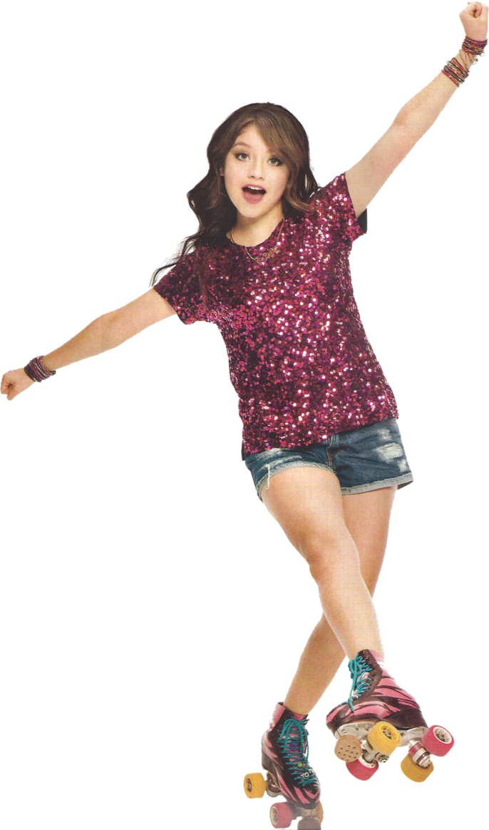 Soy Luna Skating Pose PNG