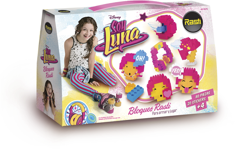 Soy Luna Toy Block Set Packaging PNG