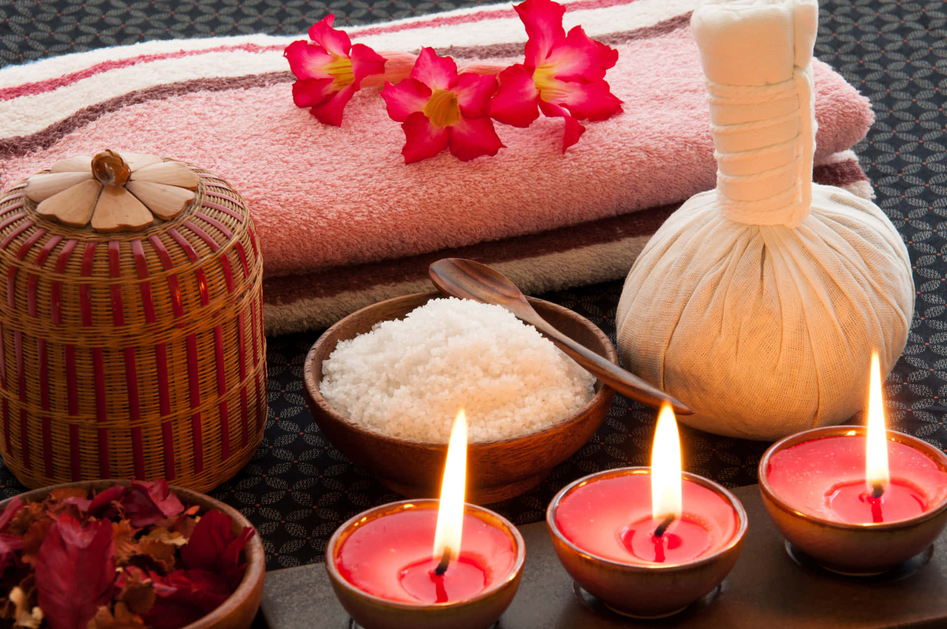 Relax and Rejuvenate with Spa Treatments Wallpaper
