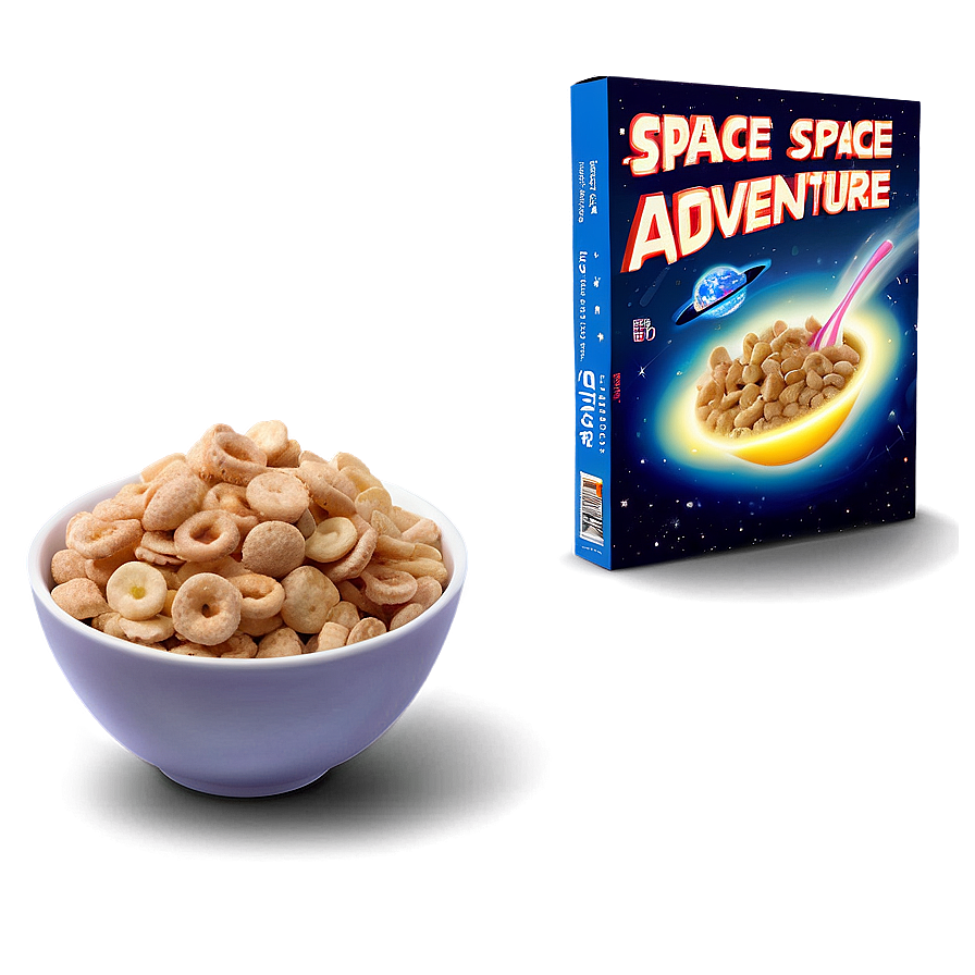 Space Adventure Cereal Box Png Vlq44 PNG