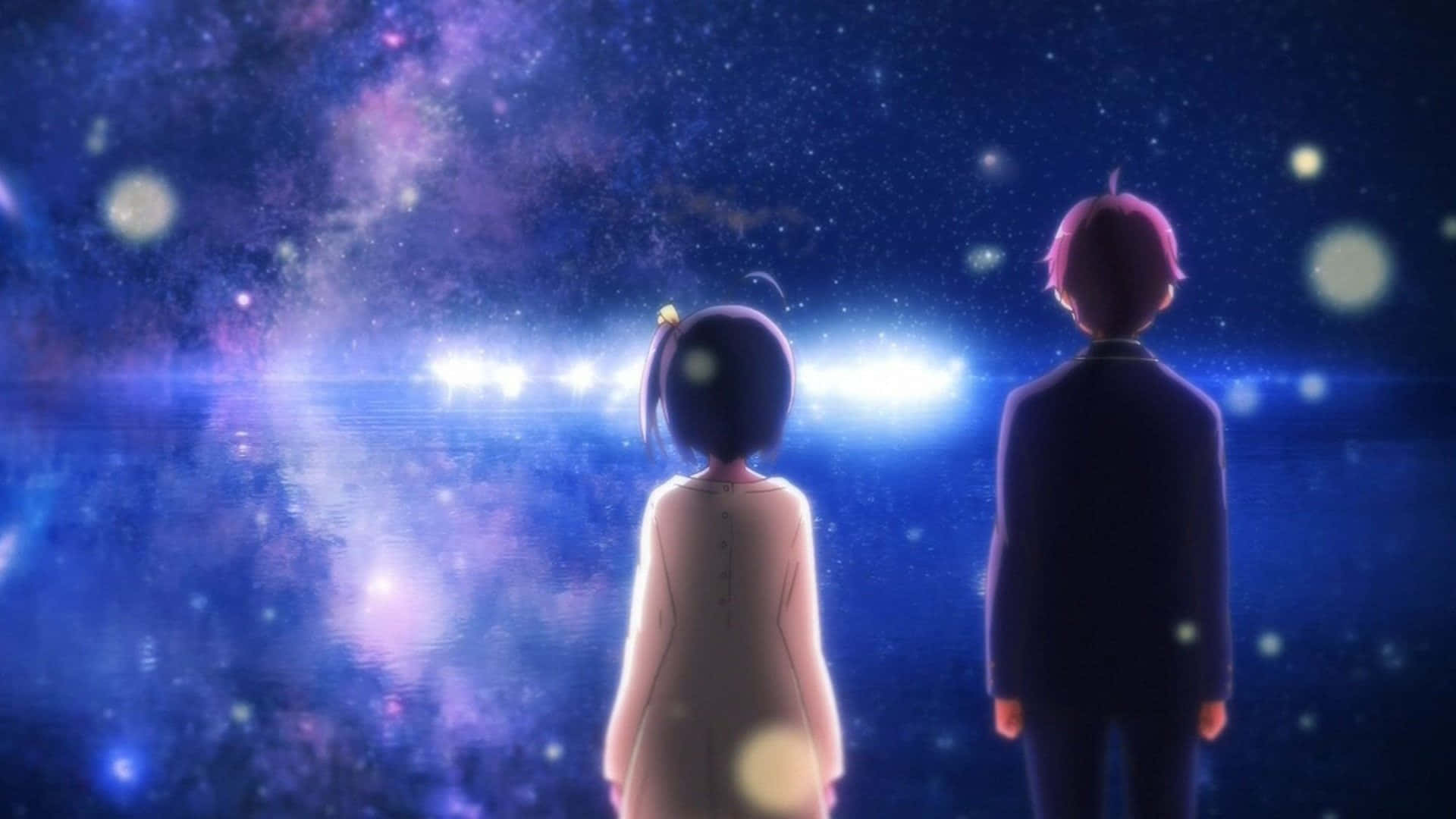 Space Anime Love, Chunibyo & Other Delusions Wallpaper