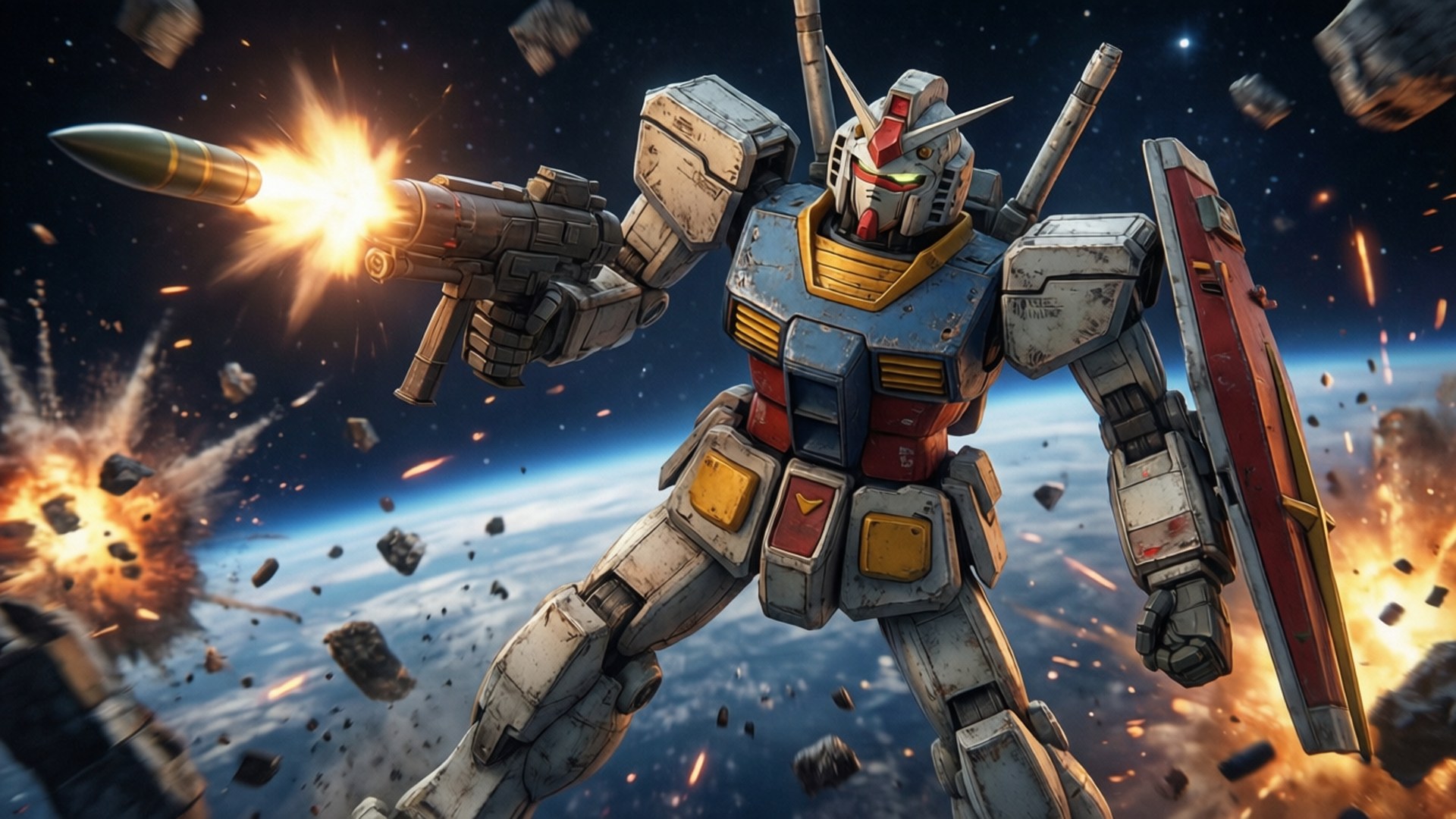 Space Assault Wallpaper