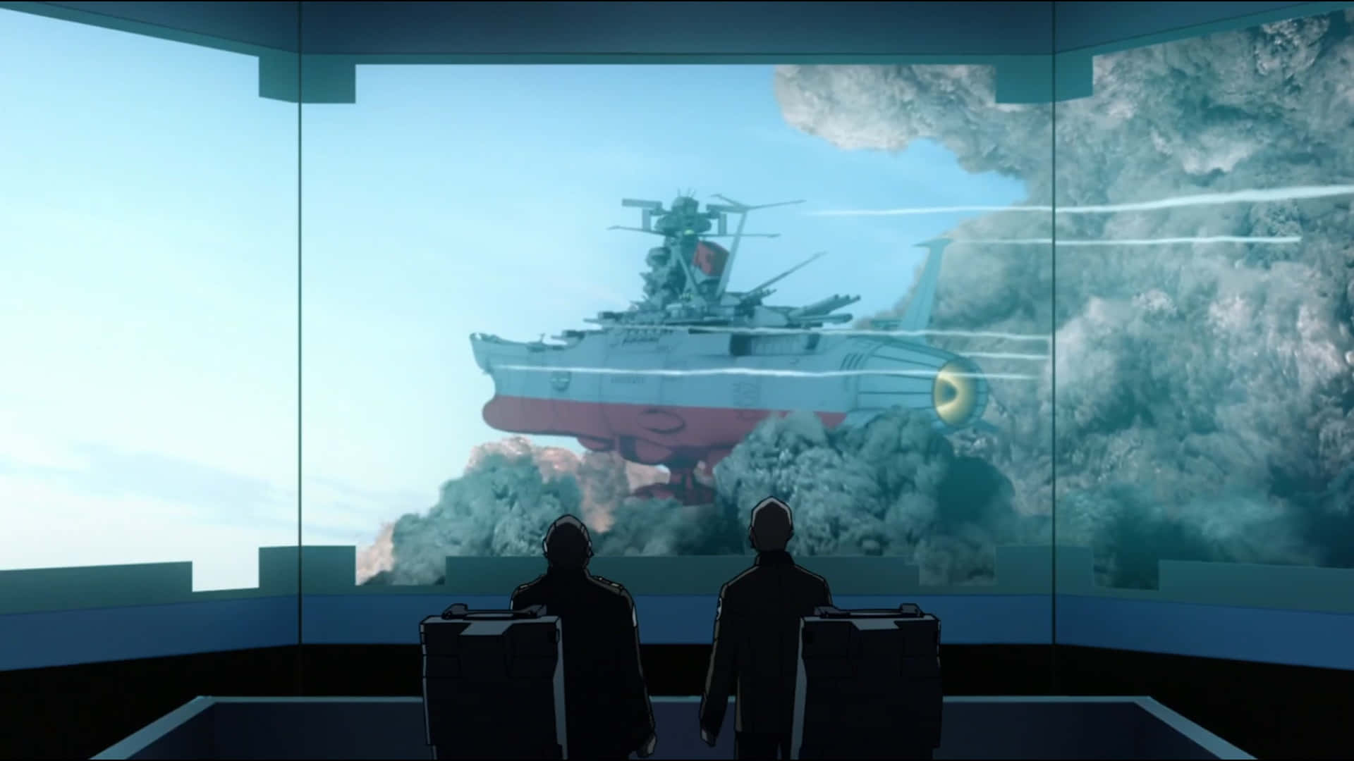 Join the crew of the Space Battleship Yamato Wallpaper