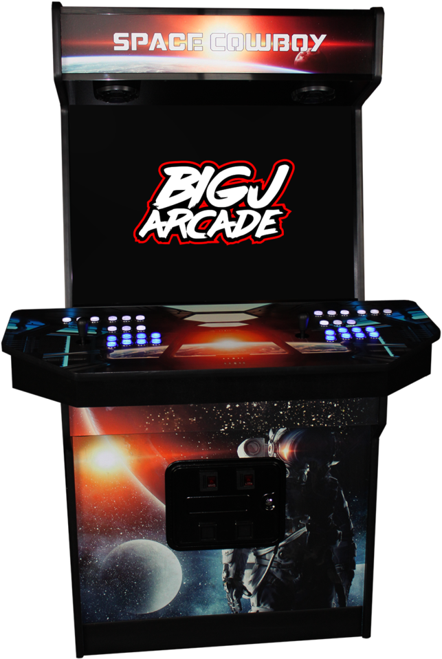 Space Cowboy Arcade Machine Big J Arcade PNG