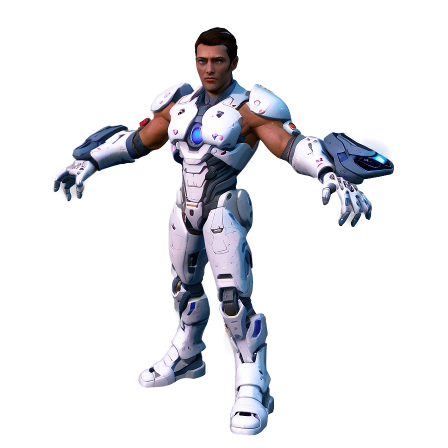Space Cyborg Png Sqs PNG