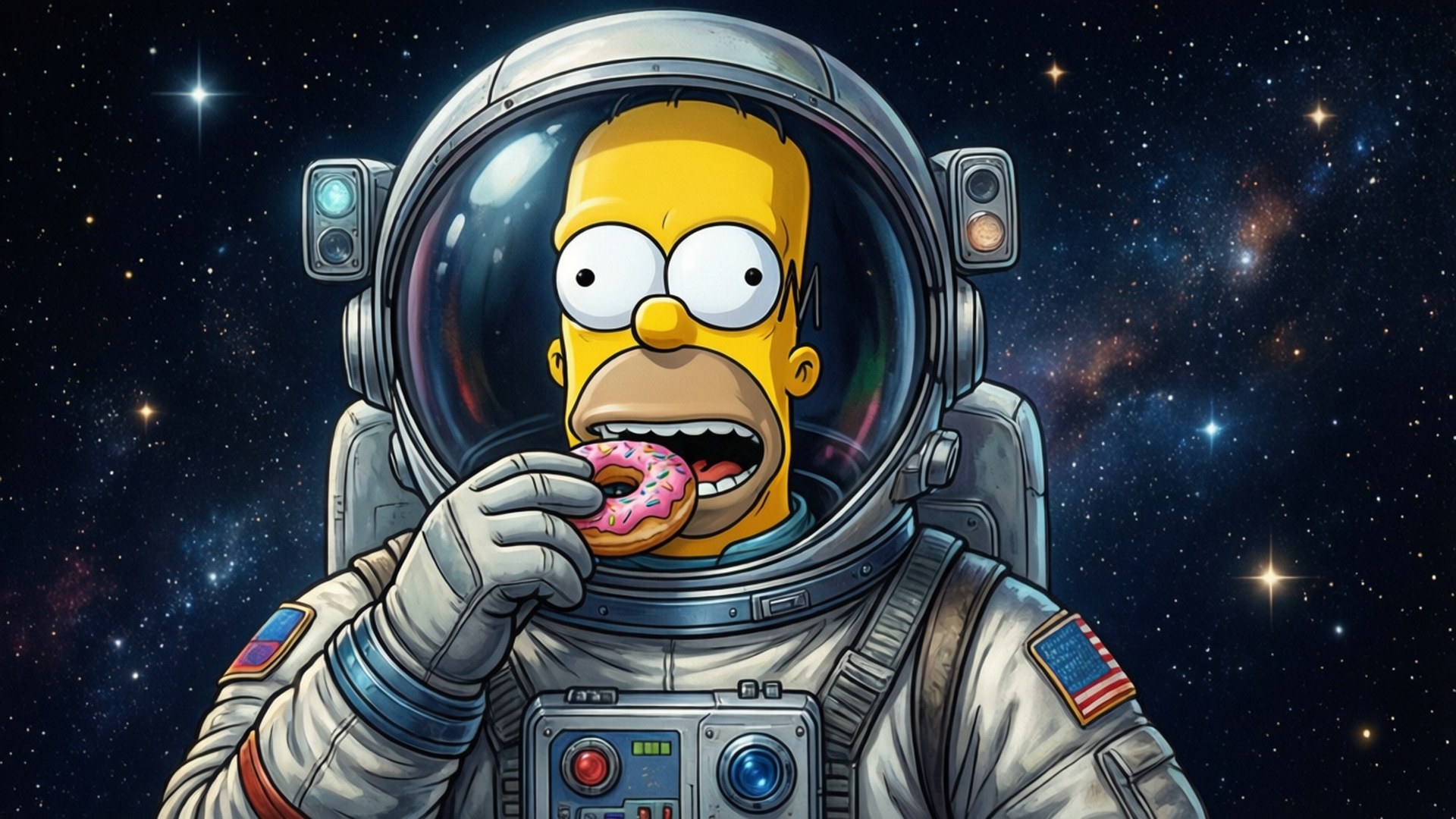 Space Donut Achtergronden