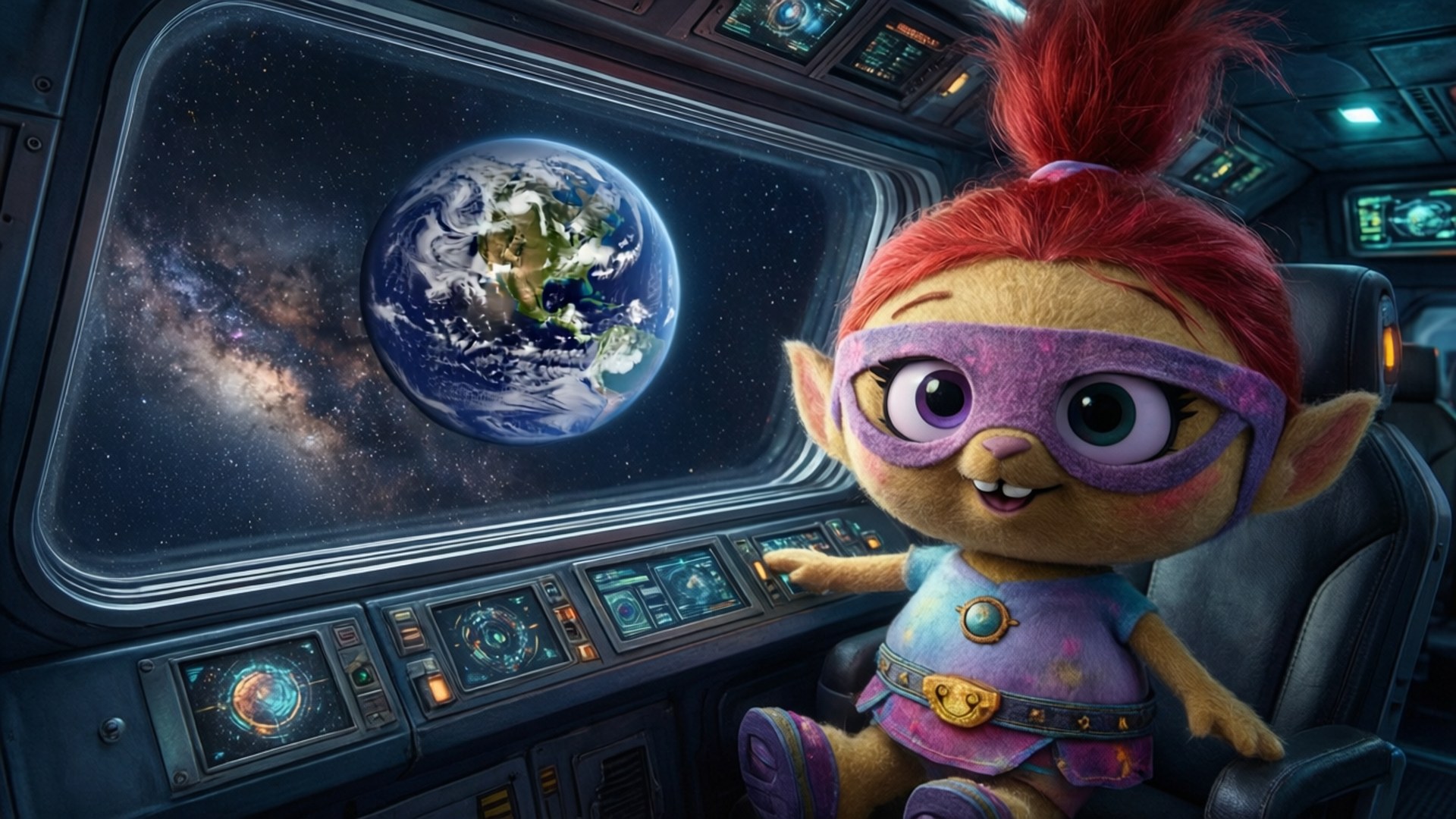 Space Explorer Bakgrunner