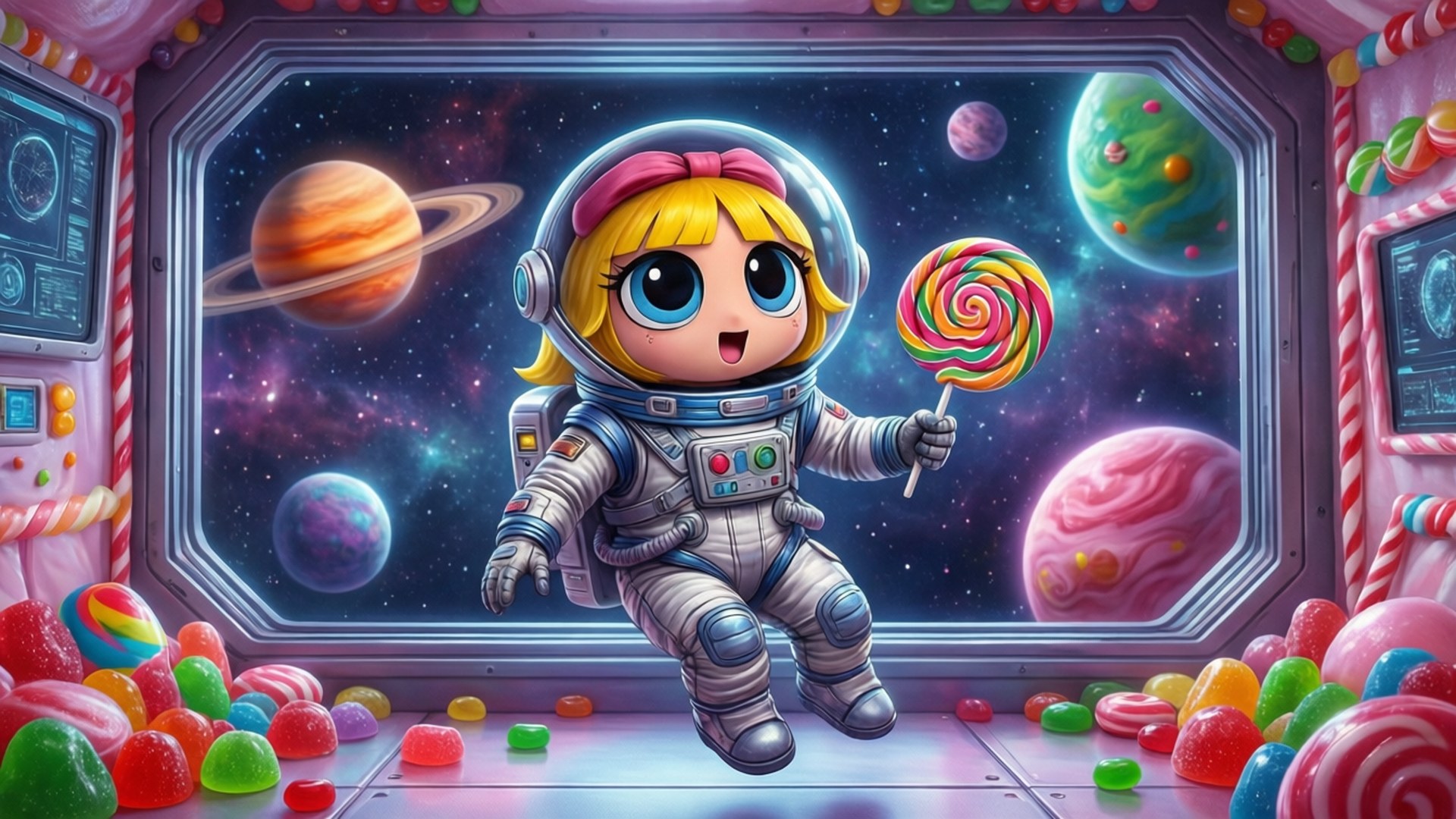 Space Explorer Wallpaper