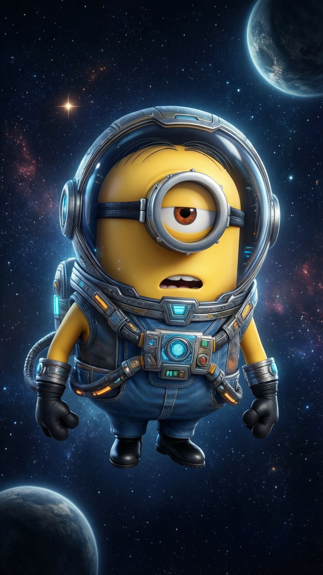 Space Explorer Dave Bakgrunner