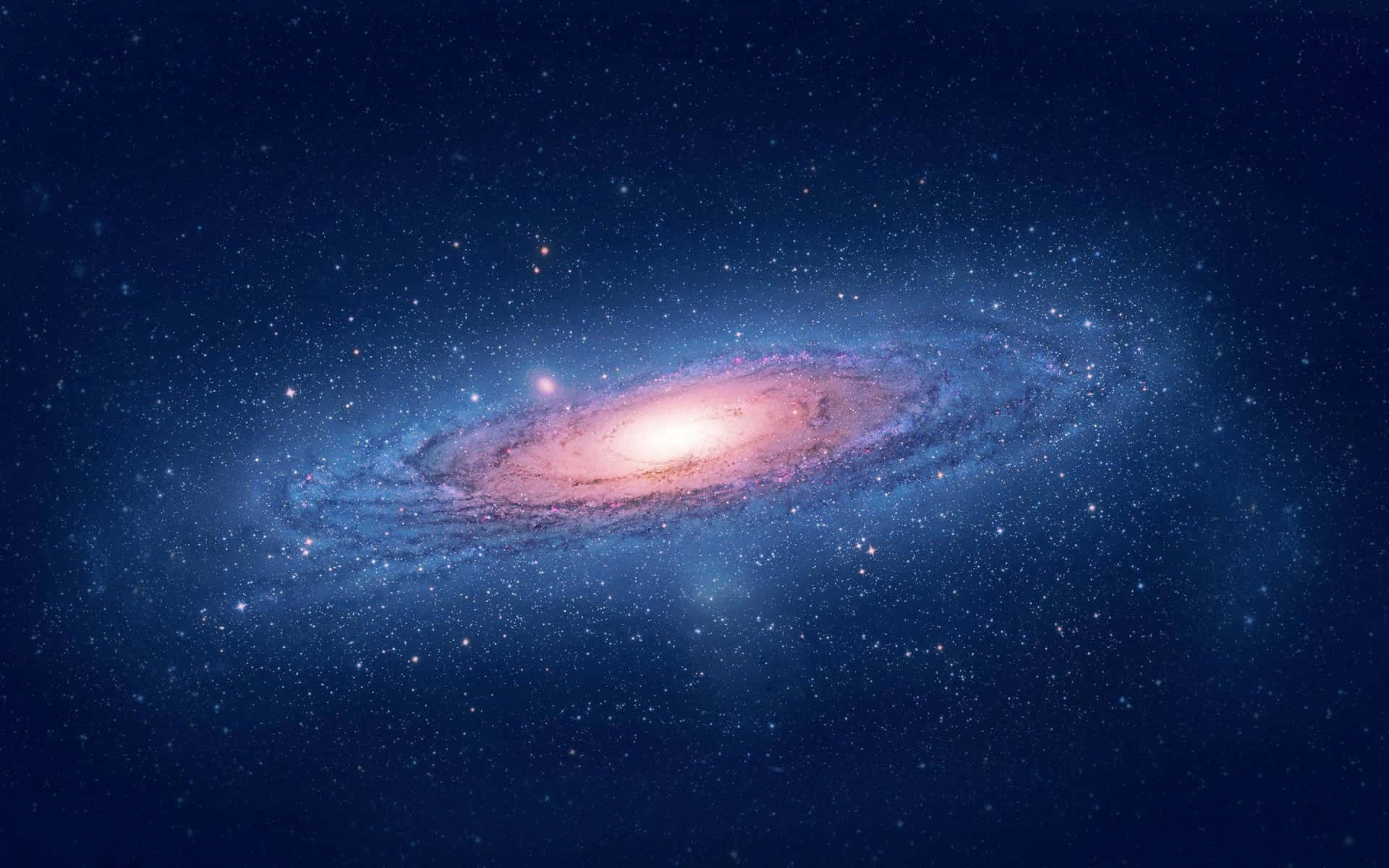 Uendeligt mysteriøs og majestætisk - det rummelige galakse. Wallpaper