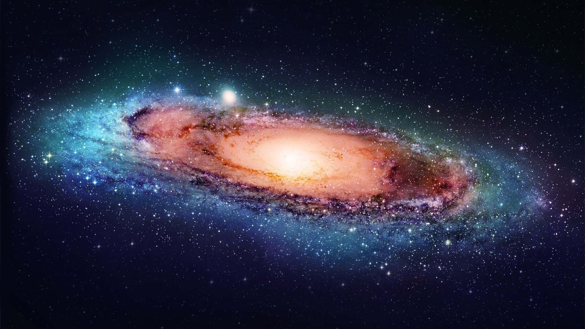 Galaxiaespacial De La Vía Láctea. Fondo de pantalla