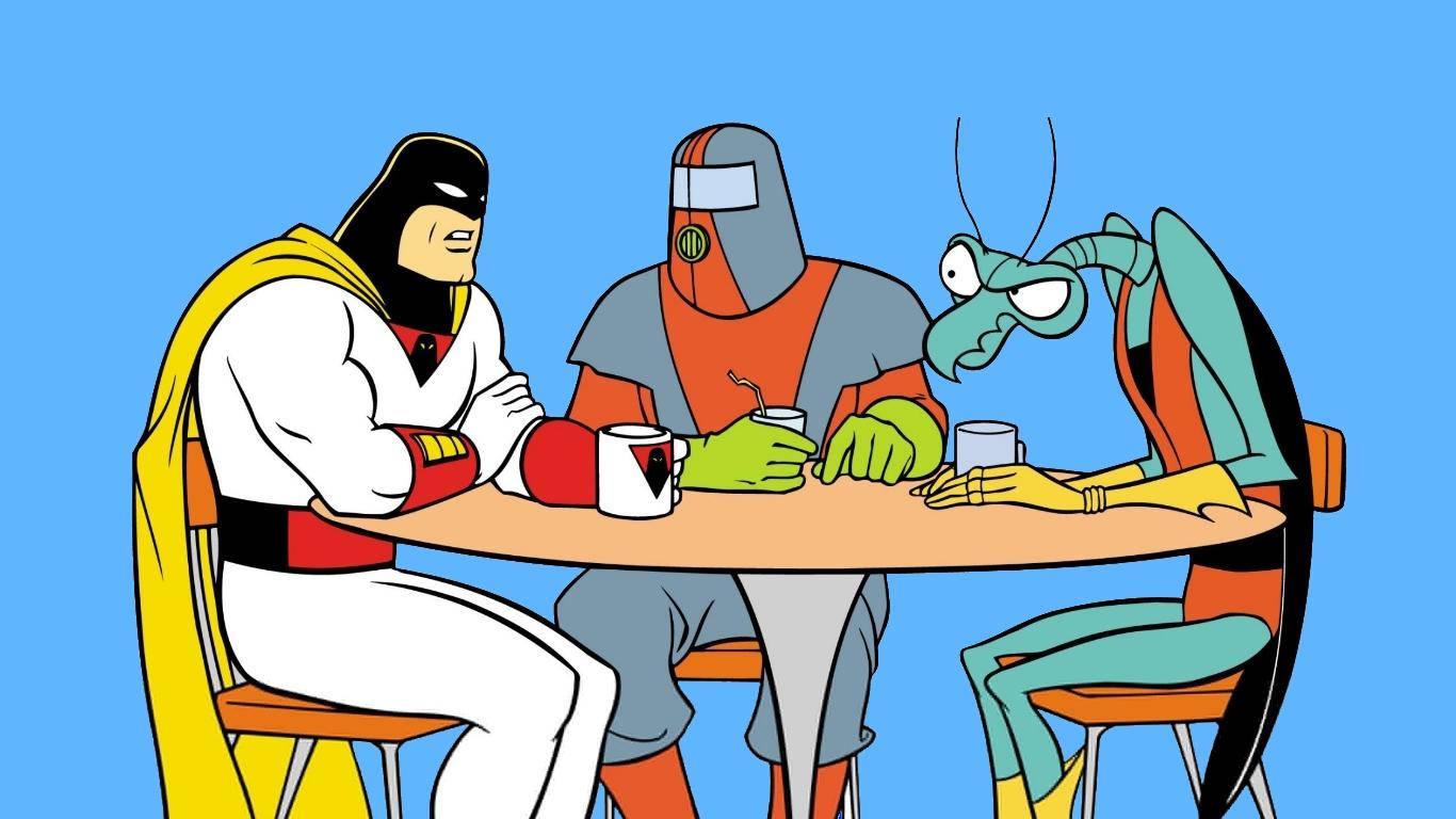 Space Ghost Discussion Wallpaper