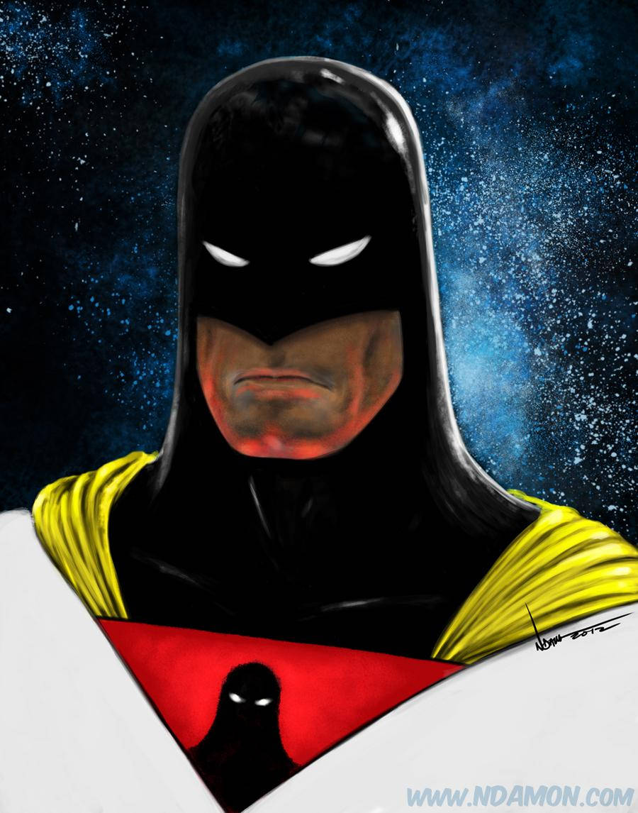 Space Ghost Face Profile Wallpaper