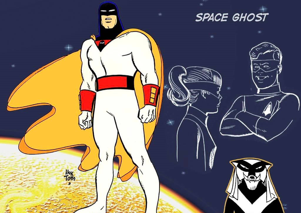Space Ghost Standing Wallpaper