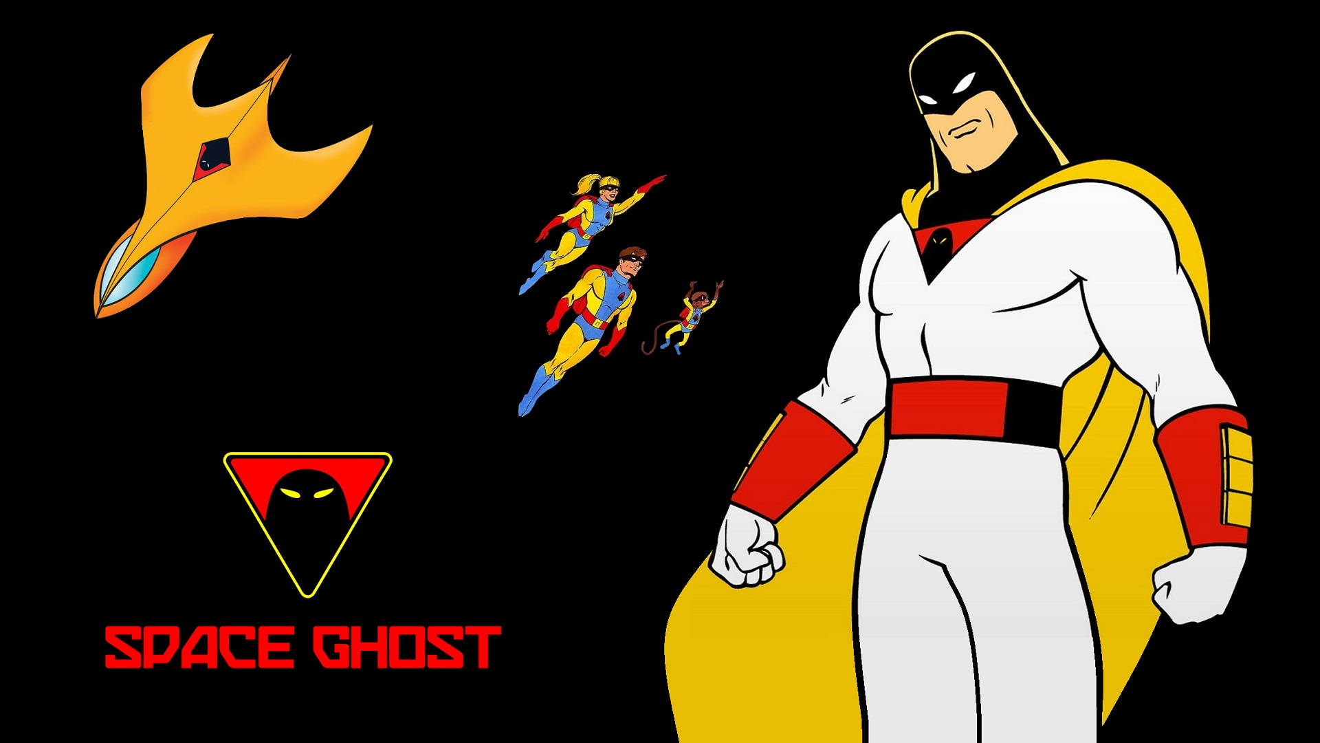Space Ghost Tegn Wallpaper