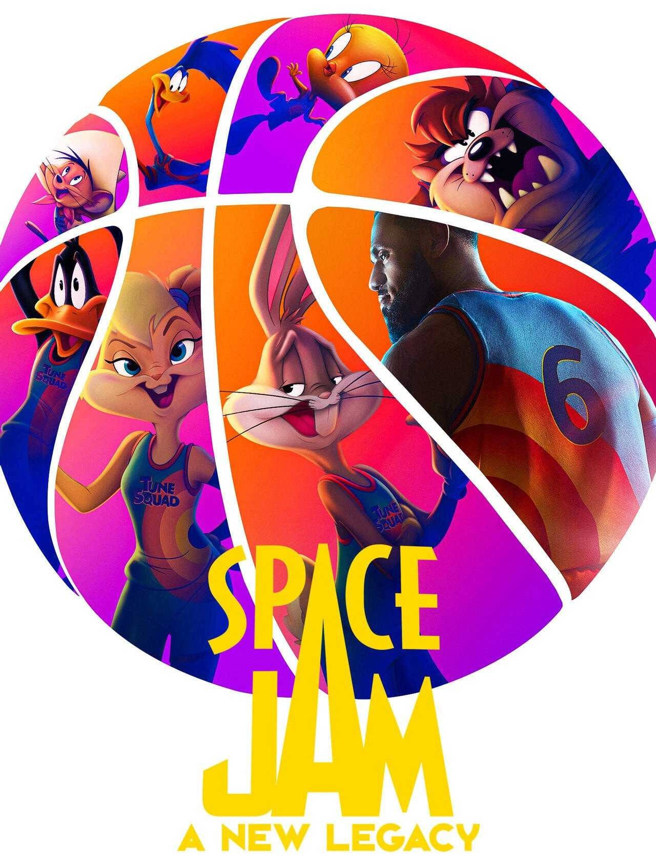 "Don't miss the return of famous basketball star, Michael Jordan, and his Tune Squad teammates in Space Jam 2!" Wallpaper