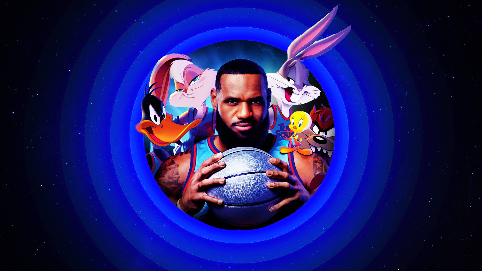 Join LeBron James with The Looney Tunes to save the universe in ‘Space Jam 2’ Wallpaper