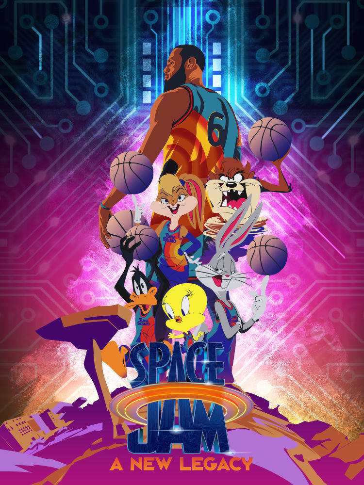 Space Jam: Ein Neues Vermächtnis-poster Wallpaper