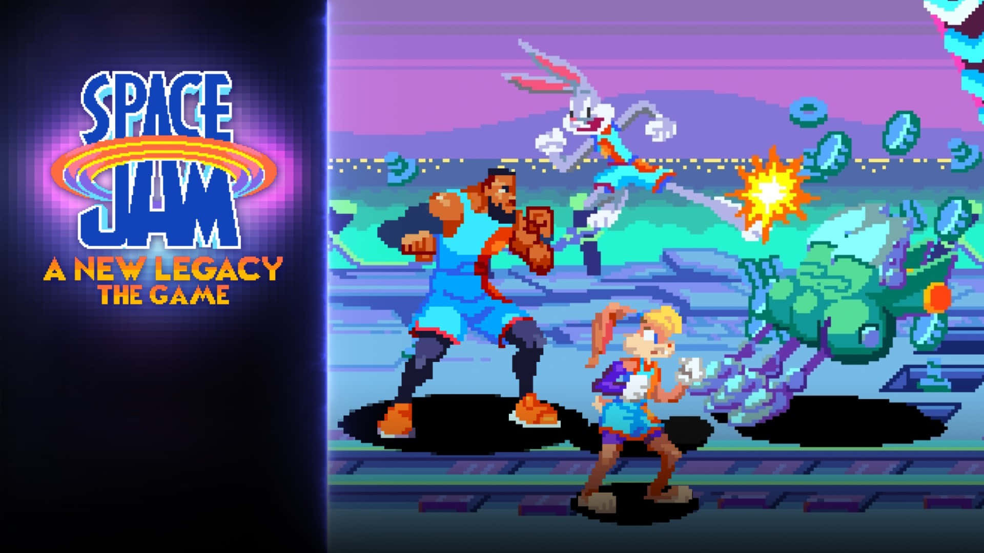 Join the Tune Squad and join forces with LeBron James in Space Jam A New Legacy. Wallpaper