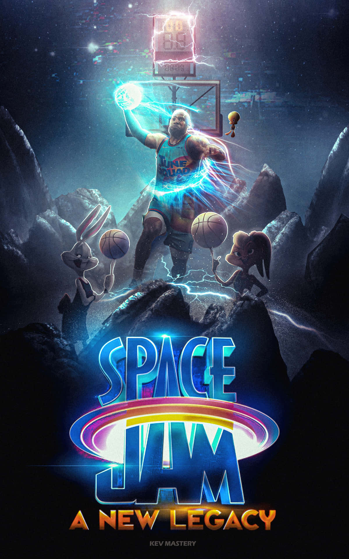 Tune Squad Takes on Monstars in Space Jam.