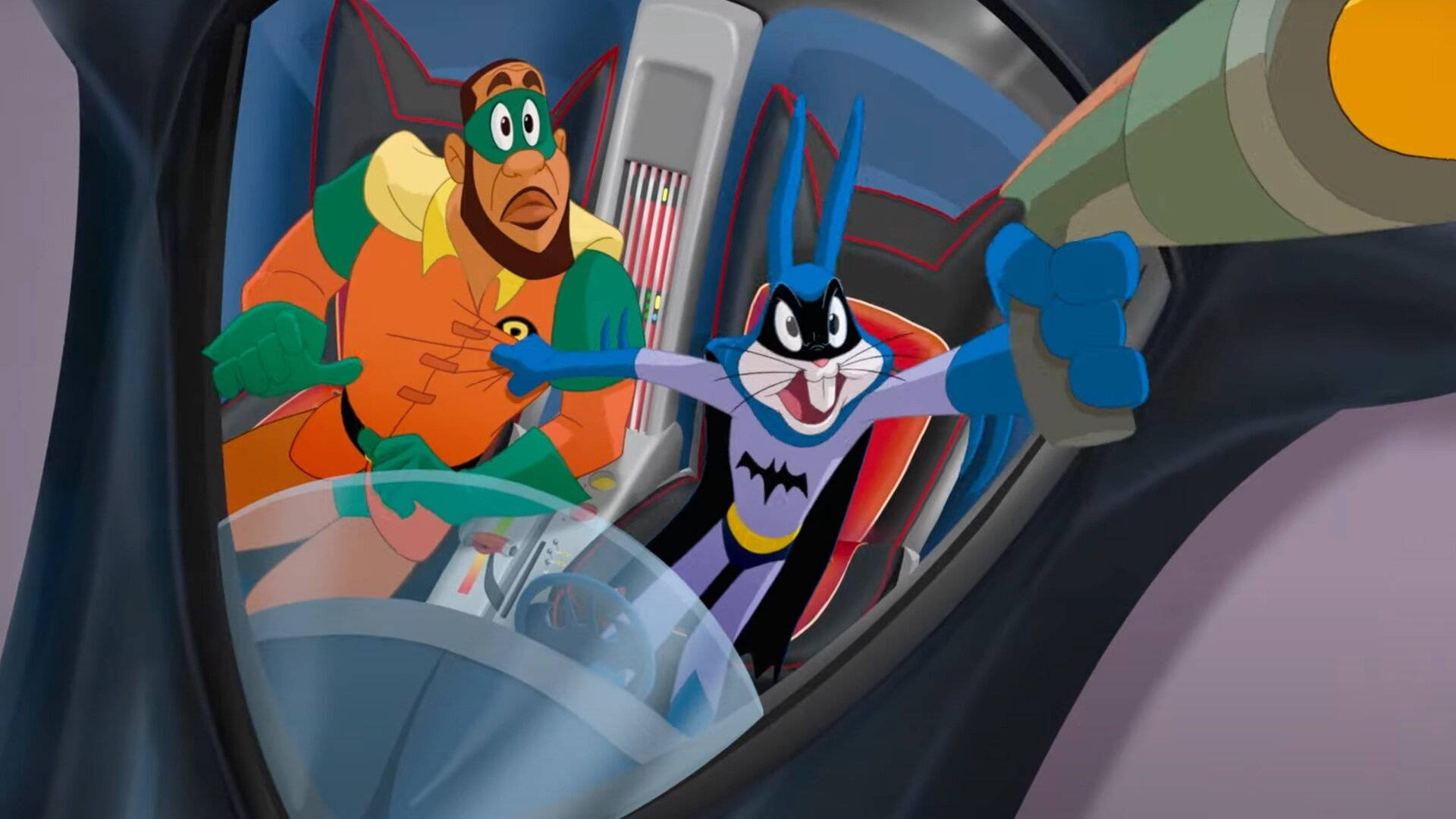 Space Jam Batman And Robin Background