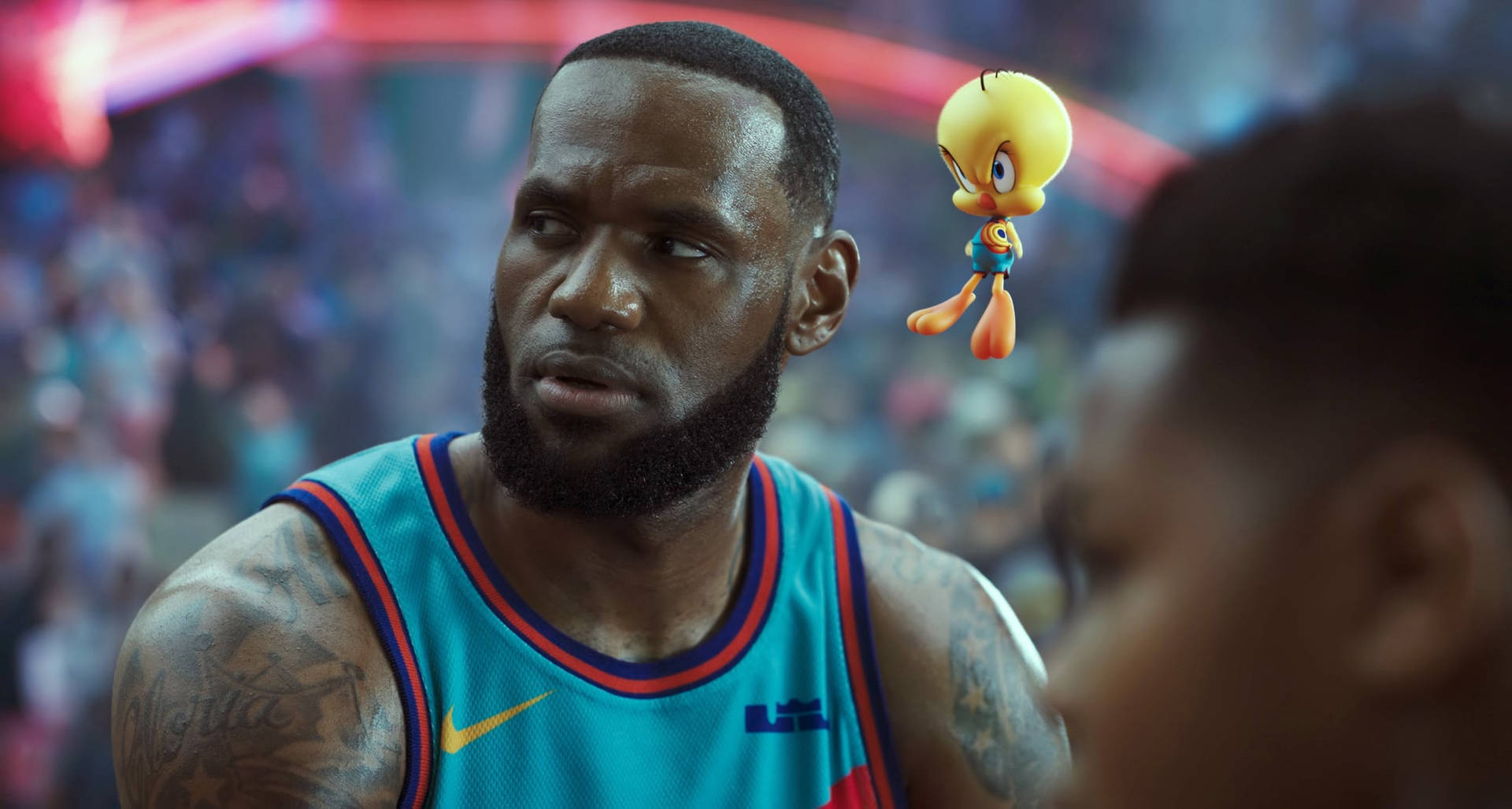 Space Jam Lebron And Tweety