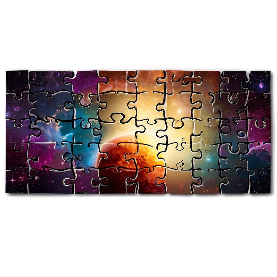 Space Jigsaw Puzzle Png 46 PNG
