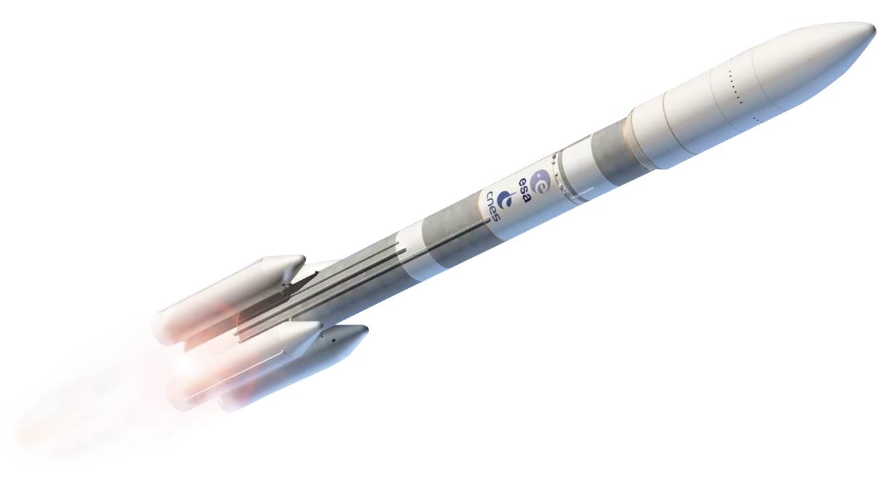 Space Launch Vehiclein Flight PNG