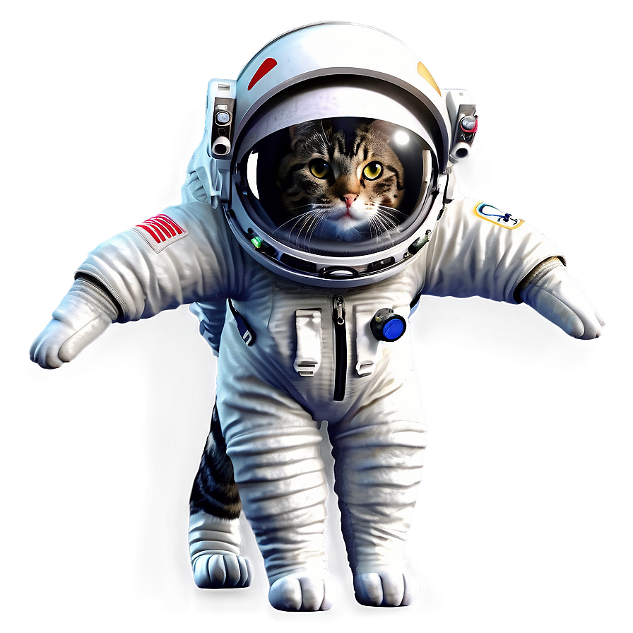 Space Mission Cat Png 6 PNG