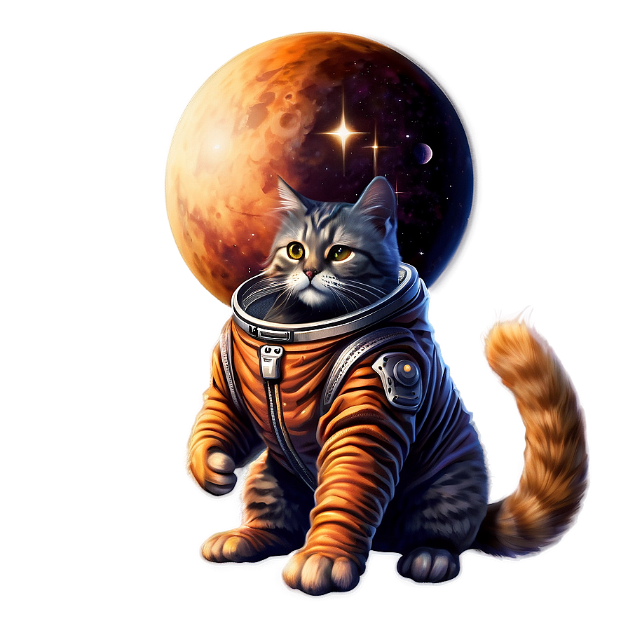 Space Myth Cat Png Gvx PNG