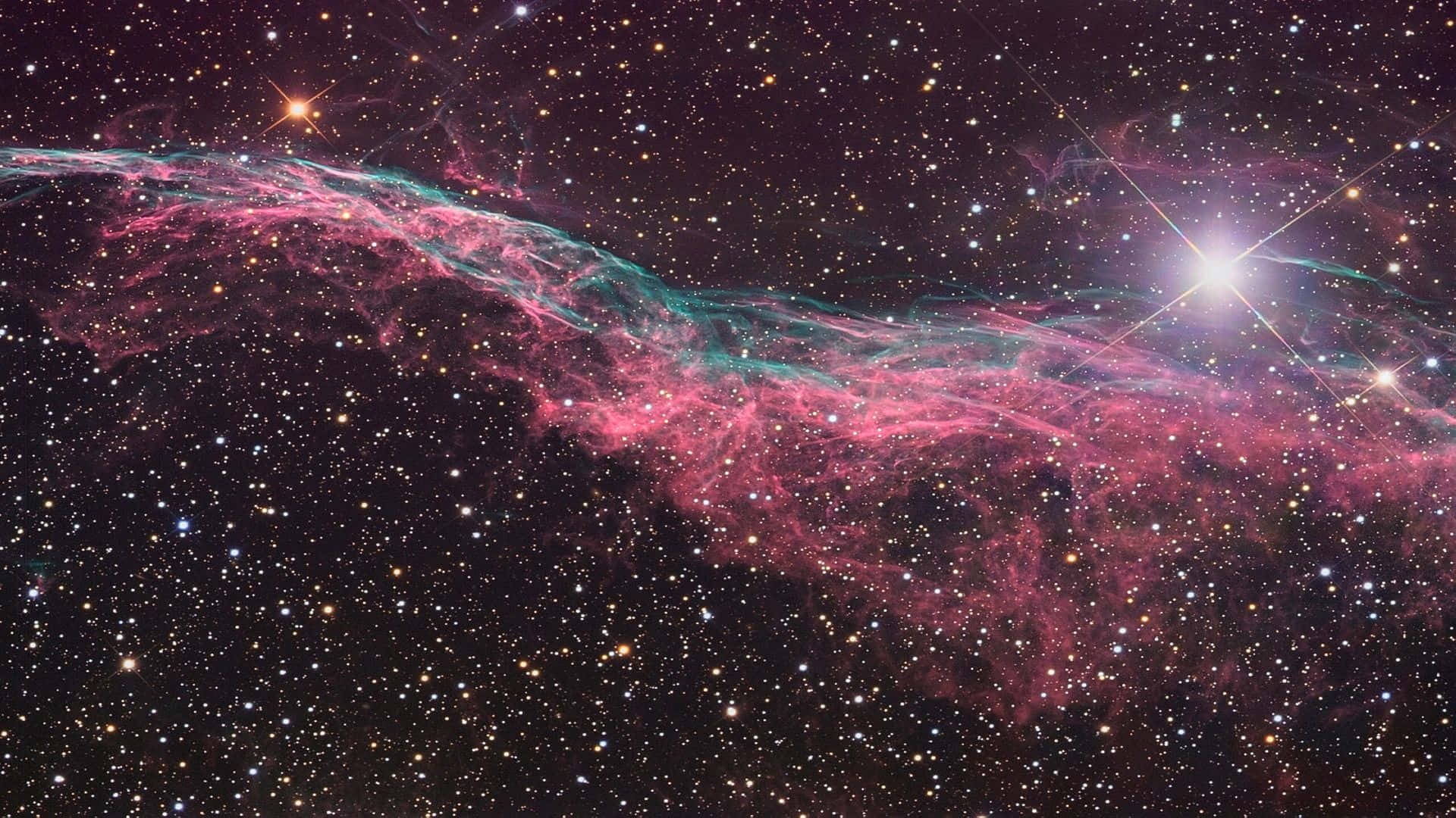 Stars And Space Nebula Wallpaper