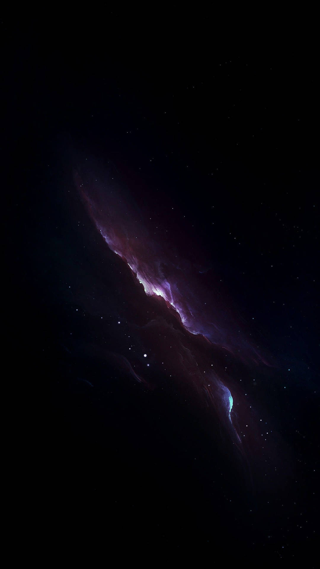 Nebulosa Spaziale Oled Iphone Sfondo