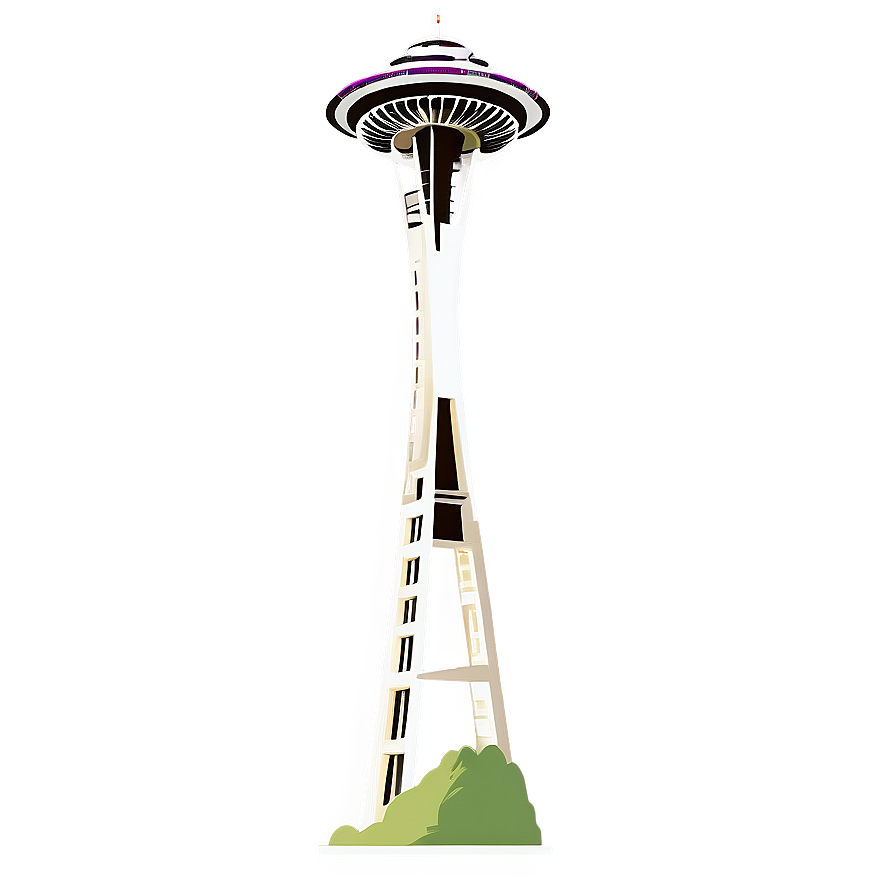 Space Needle A PNG