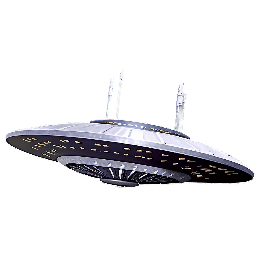 Space Opera Flying Saucer Png 06202024 PNG