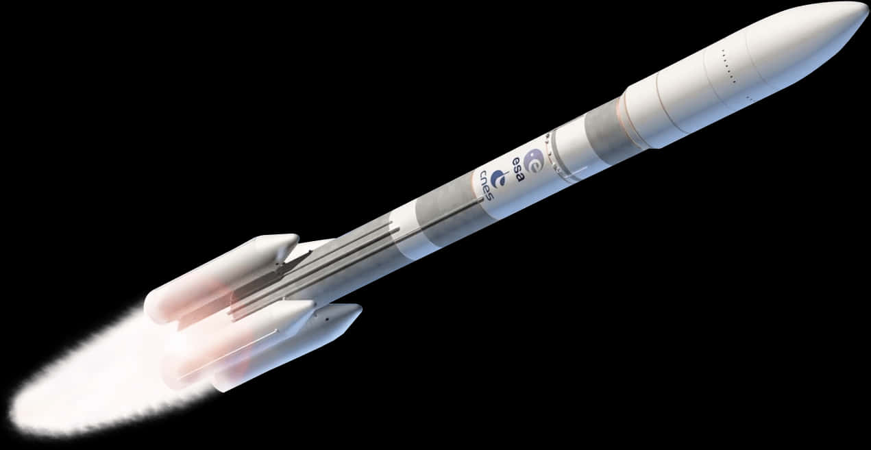 Space Rocket Launch E S A PNG