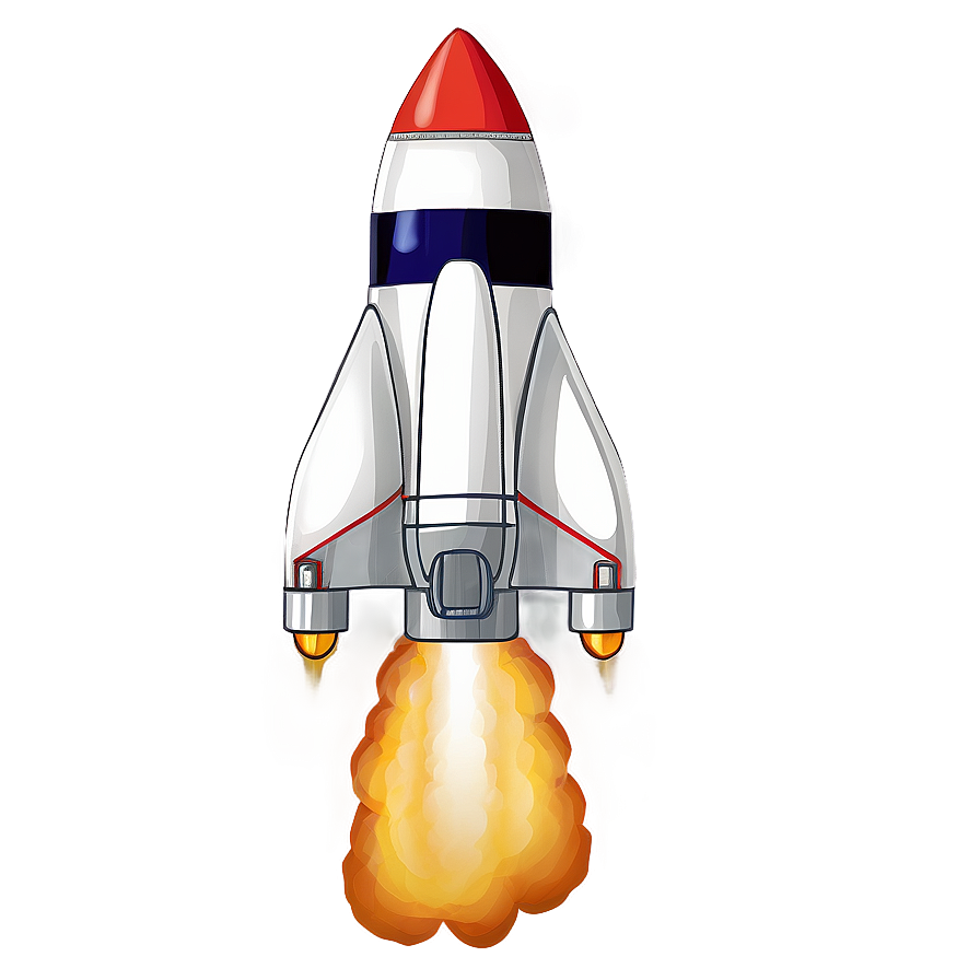 Space Rocket Png 05032024 PNG