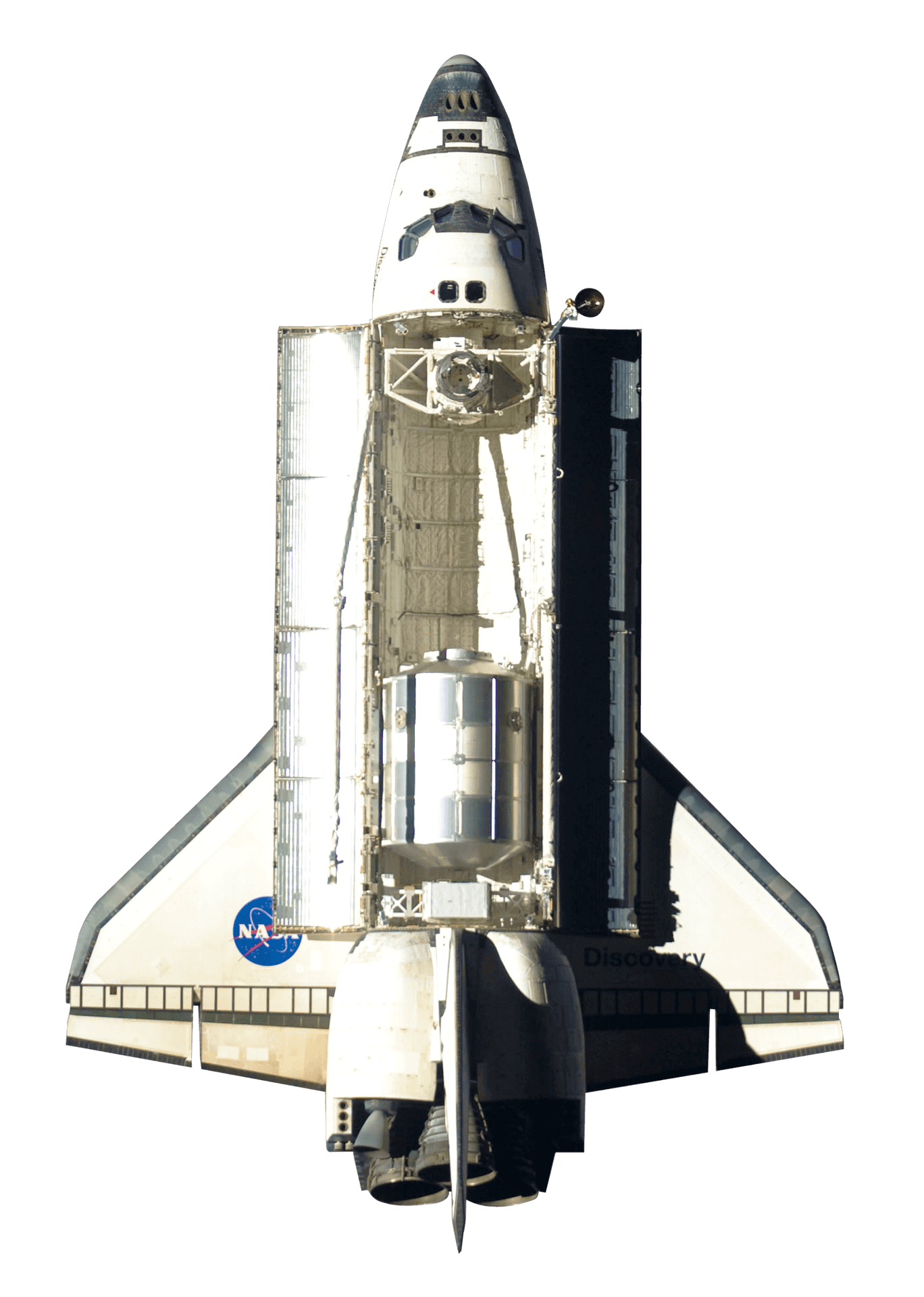 Space_ Shuttle_ Discovery_ Isolated PNG