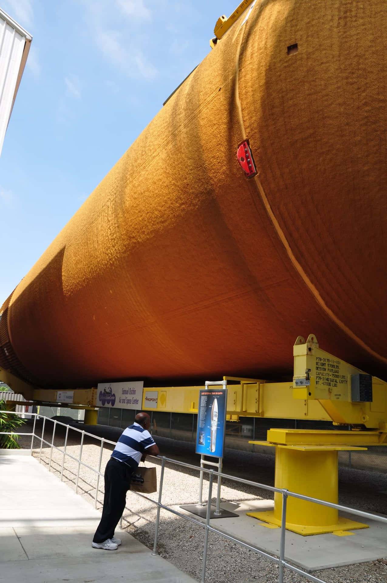 Space Shuttle External Tank California Science Center Wallpaper