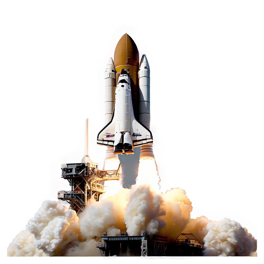 Space Shuttle Launch Png Jtu70 PNG