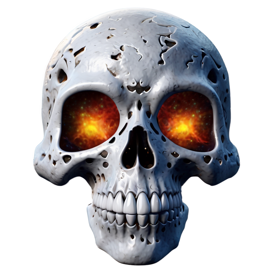 Space Skull Character Png A PNG