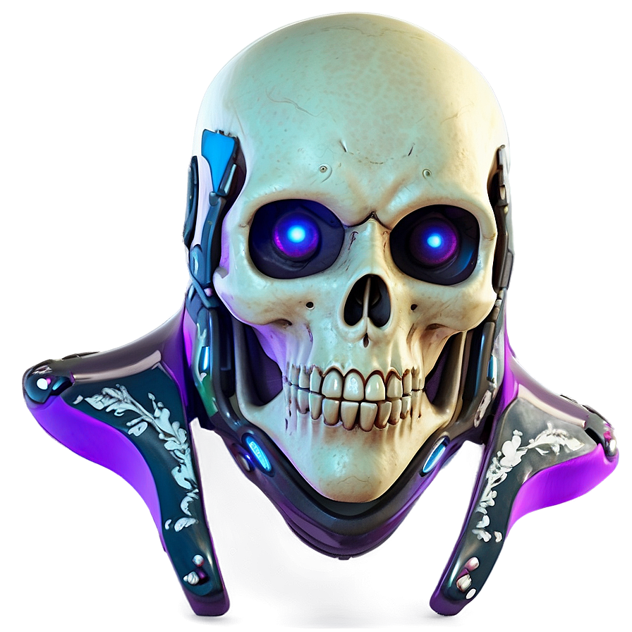 Space Skull Character Png B PNG