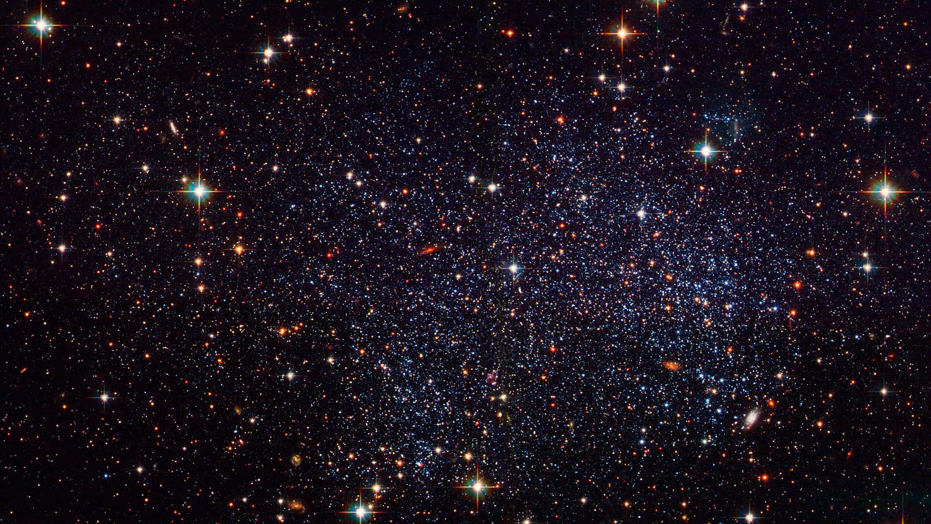 Hintergrundbildweltraum Sterne Hubble Ultra Deep Field