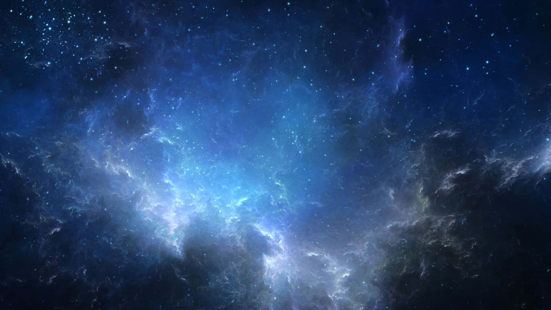 A Nebula In Space Stars Background