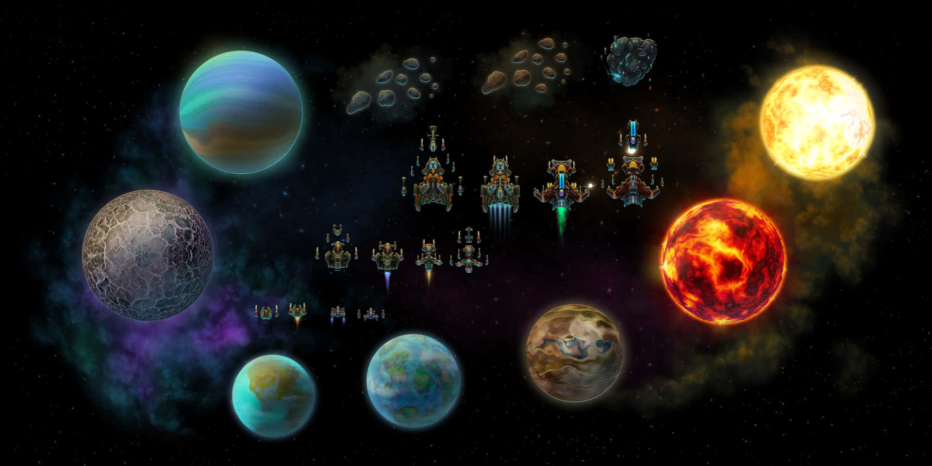 Space_ Strategy_ Game_ Universe Wallpaper
